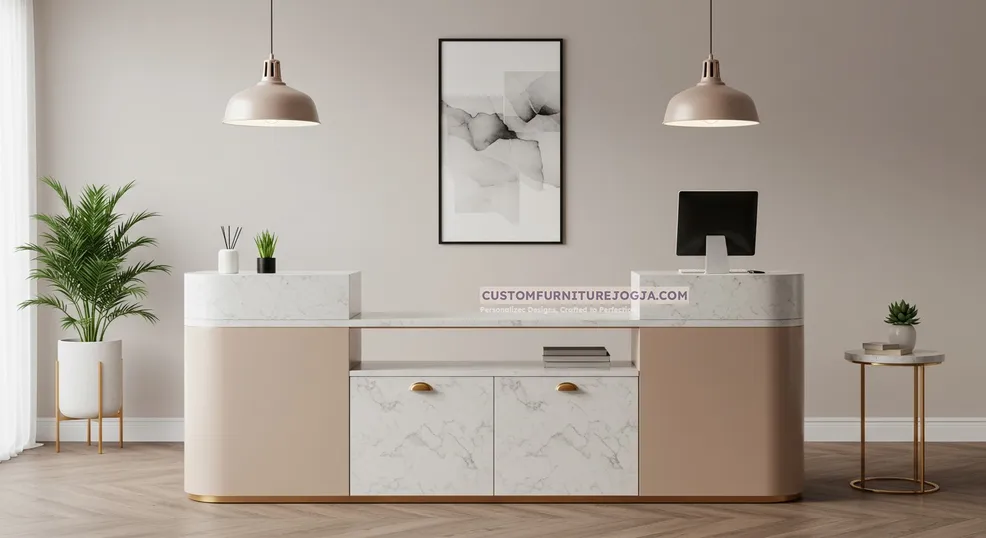 Jasa Pembuatan Meja Kasir Jogja